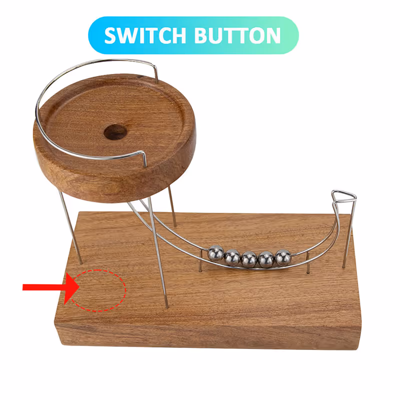 Perpetual Motion Machine Ornament &ndash; kinetic art decoration