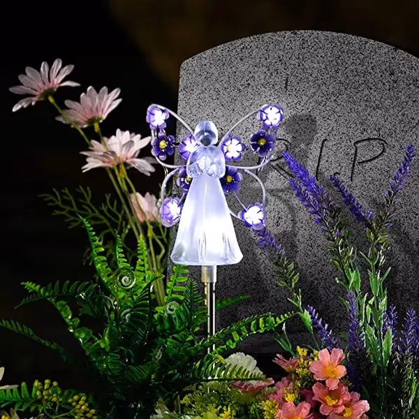 👼Waterproof Solar Angel lights