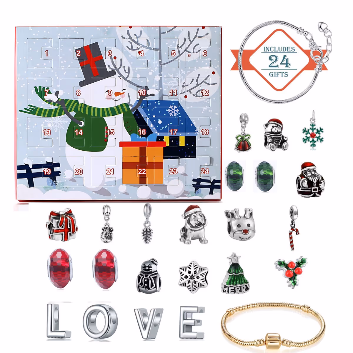 Gifts collection: Advent Calendar Bracelets